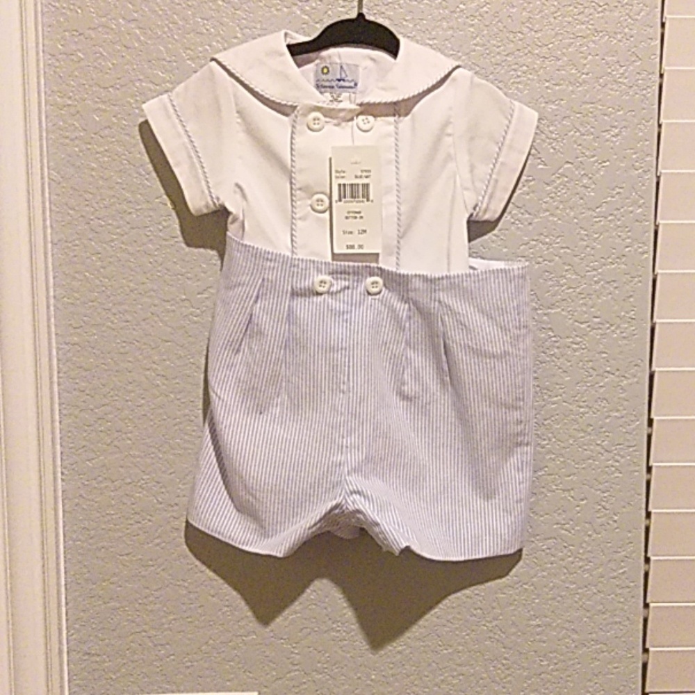 Florence Eiseman Baby Boy 12 month outfit